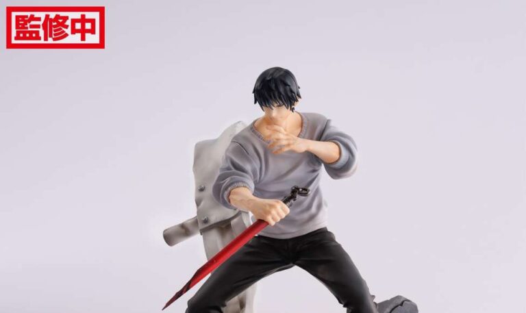 Figurine Toji Fushiguro Encounter Sega Figurizm de Jujutsu Kaisen en PVC avec pose dynamique inspirée de l'arc Trésor Caché
