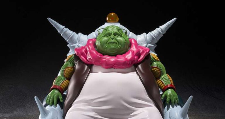 Figurine S.H. Figuarts The Great Elder de Dragon Ball Z avec grande taille, expressions interchangeables et fonctionnalités sonores inspirées de l’arc Namek
