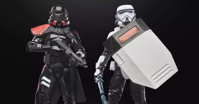 Pack Star Wars Black Series Purge Trooper and Patrol Trooper inspiré du jeu Jedi Survivor avec figurines articulées au format 15 cm
