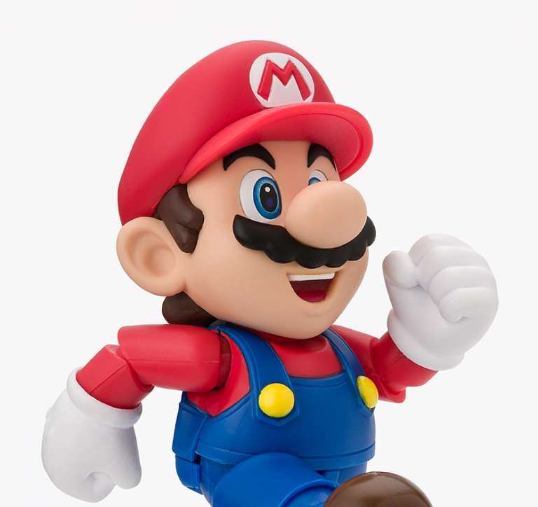 Figurine S.H. Figuarts Super Mario par Tamashii Nations – nouveauté Nintendo disponible chez BelgaFIG