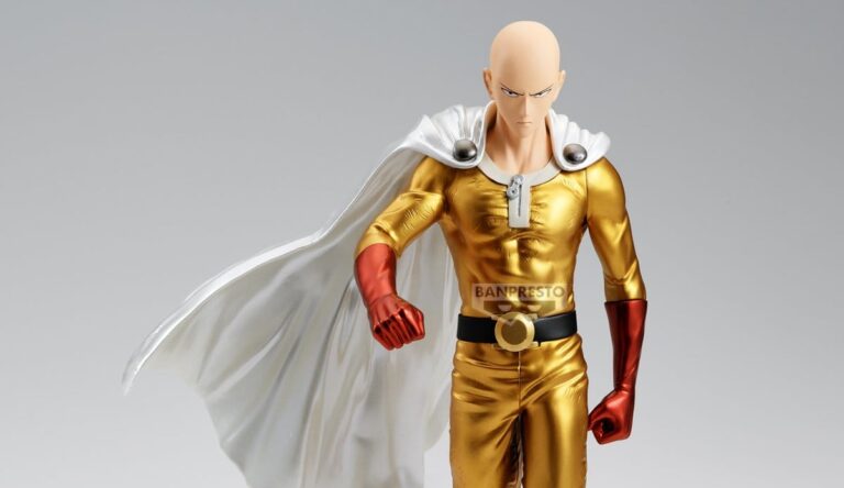 Figurine Saitama Banpresto issue de One Punch Man en version PVC officielle