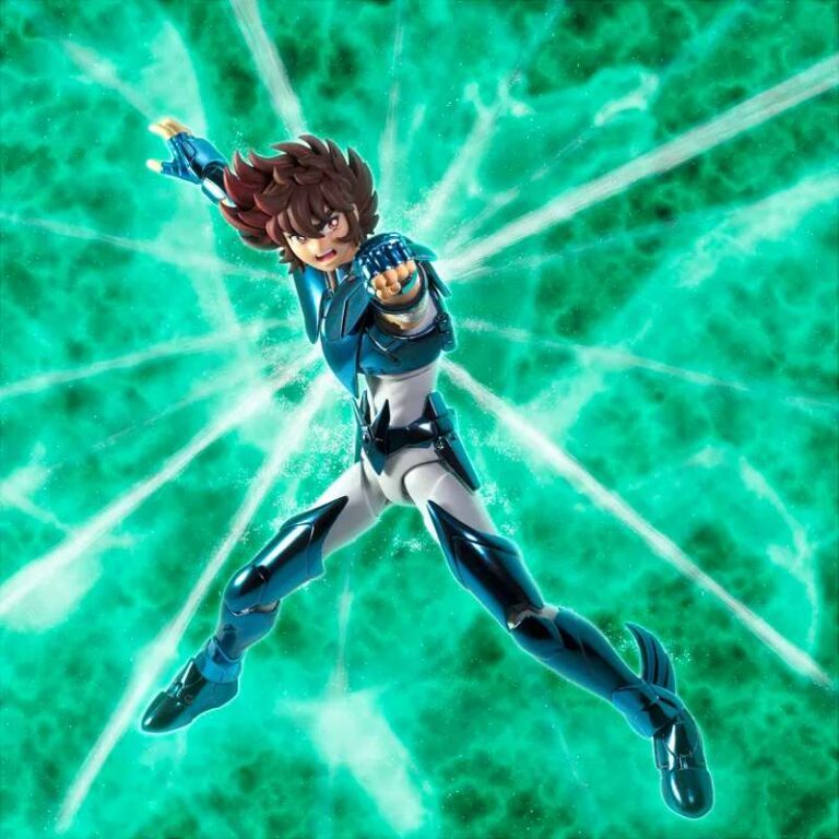 Figurine Saint Seiya Myth Cloth EX Pegasus Seiya Final Bronze OCE de Tamashii Nations avec l’Armure de Bronze Ultime et finition métallisée exclusive