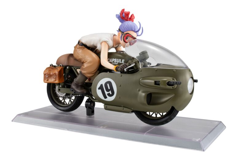 Figurine Dragon Ball Z Desktop Real McCoy Vol. 1 Bulma Limited Repeat Ver. de MegaHouse en diorama de 17 cm