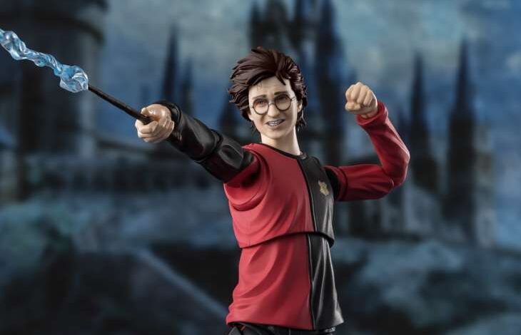 Figurine Harry Potter et la Coupe de Feu S.H.Figuarts de Tamashii Nations avec Tamashii Digital Coloring