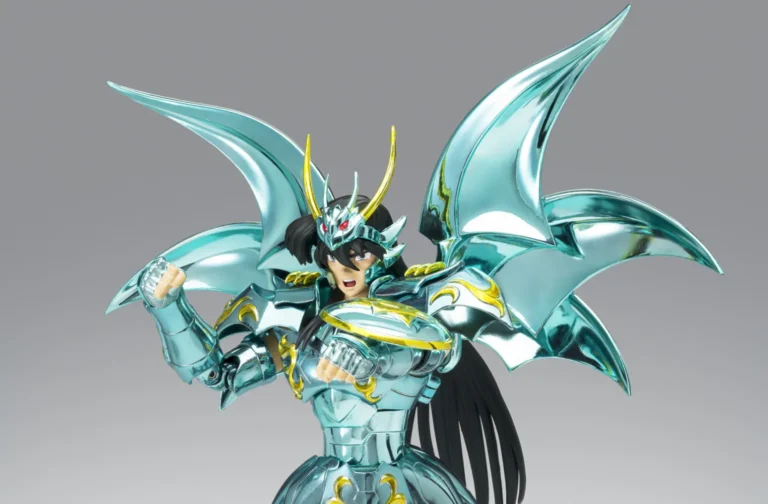 Figurine Saint Seiya Dragon Shiryu God Cloth Saint Cloth Myth EX de Tamashii Nations avec Armure Divine du Dragon